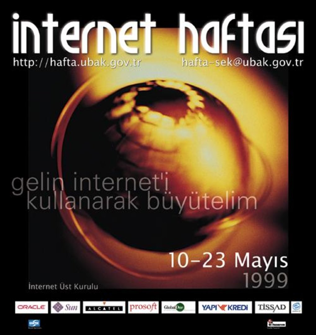 1999 - İnternet Haftası-Poster
